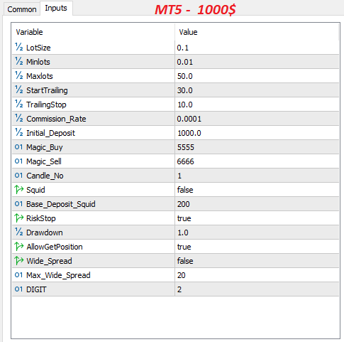 G Z Trader MT5 1000$ G Z Trader MT5 1000$